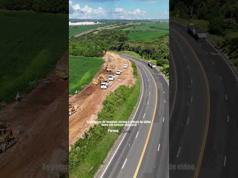 Obras na BR-277 Palmeira PR