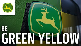 John Deere Be Green Yellow: La potencia detrás de cada máquina anuncio