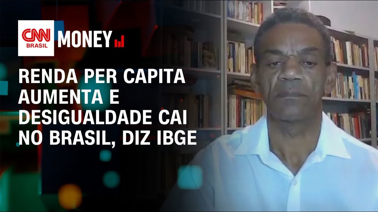 Renda per capita aumenta e desigualdade cai no Brasil, diz IBGE | Fechamento de Mercado