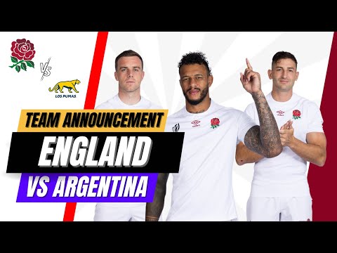 ENGLAND TEAM VS ARGENTINA | Player Profiles | FRANCE 2023