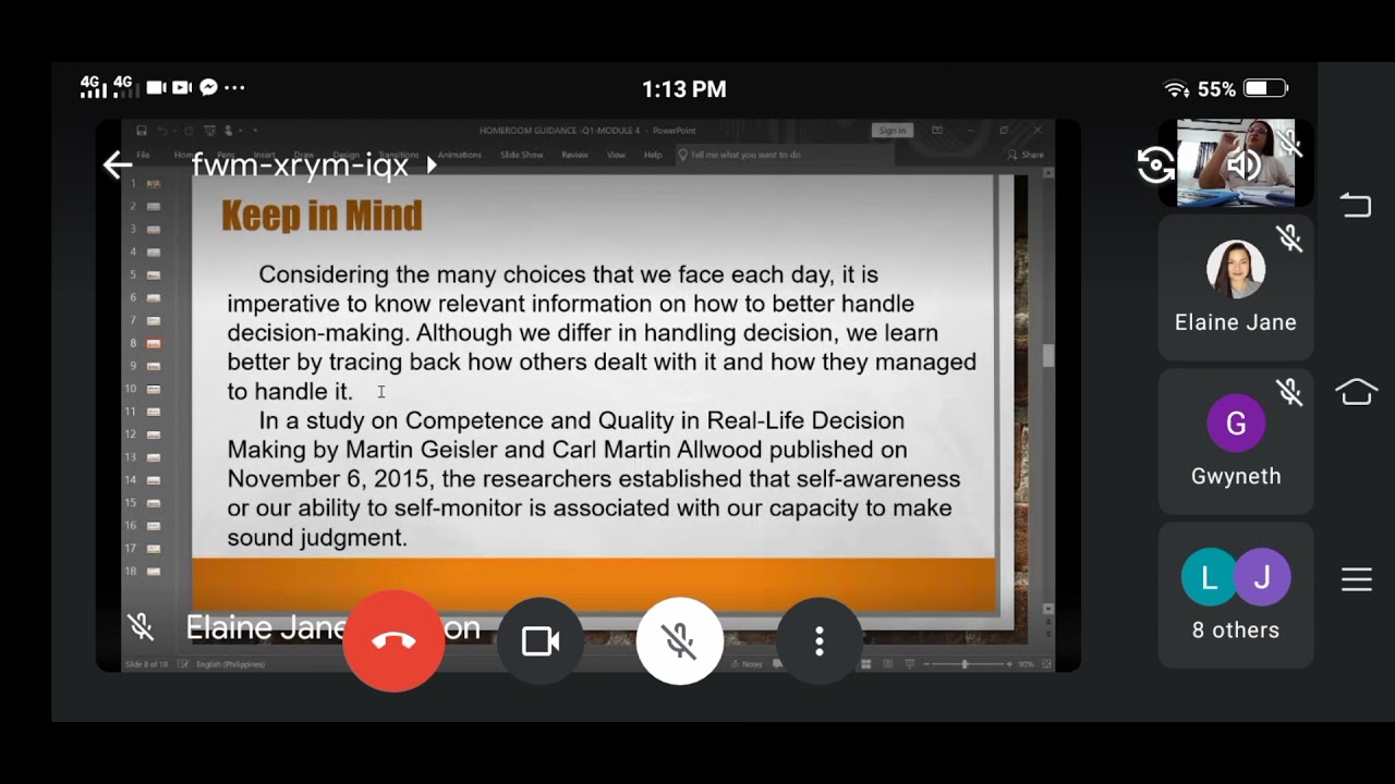 Homeroom Guidance-Module 4