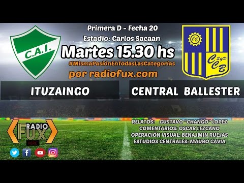 Ituzaingó 3 - Central Ballester 1 - Fecha 20 Primera D