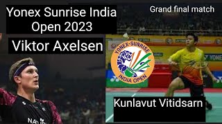 Download lagu Grand final of Viktor Axelson(Denmark) vs Kunlavut Vitidsarn(Thailand)#yonex #Sunrise India Open2023 mp3 Download lagu Grand final of Viktor Axelson(Denmark) vs Kunlavut Vitidsarn(Thailand)#yonex #Sunrise India Open2023 mp3
