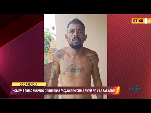 Polícia Civil prende um dos autores de duplo homicídio na Vila Babilí´nia 04 08 2021