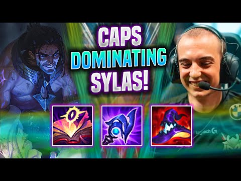 CAPS DOMINATING SYLAS! - G2 Caps Plays Sylas Mid vs Seraphine! | Season 2022