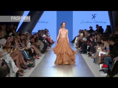 KRISTINA FIDELSKAYA 4th Arab Fashion Week Ready Couture & Resort 2018 - Fashion Channel