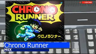 MSX -=Chrono Runner=-