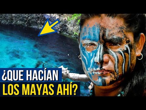 Why were the CENOTES SACRED for the MAYAS?