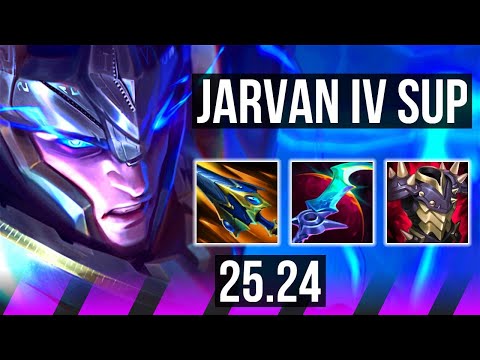 JARVAN IV & Jinx vs NAUTILUS & Samira (SUP) | EUW Master | 25.24