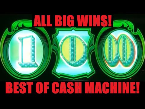 BIG WINS! BEST OF CASH MACHINE! NOTHING BUT BIG WINS ON CASH MACHINE SLOT MACHINE! CASINO SLOT PLAY! - YouTube
