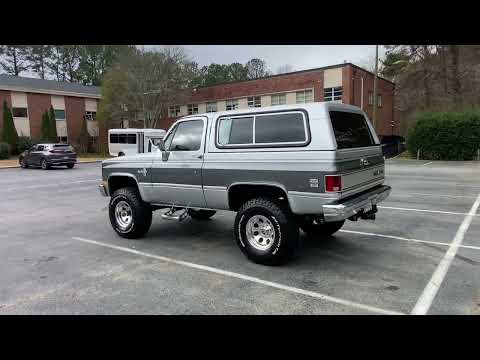 LS-Powered 1987 Chevrolet K5 Blazer Silverado