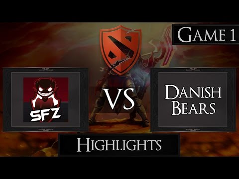 Dota 2 ScaryFaceZ vs Danish Bears | The Defense 5 Highlights