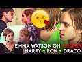 Emma Watson on kissing co-stars Grint and ...