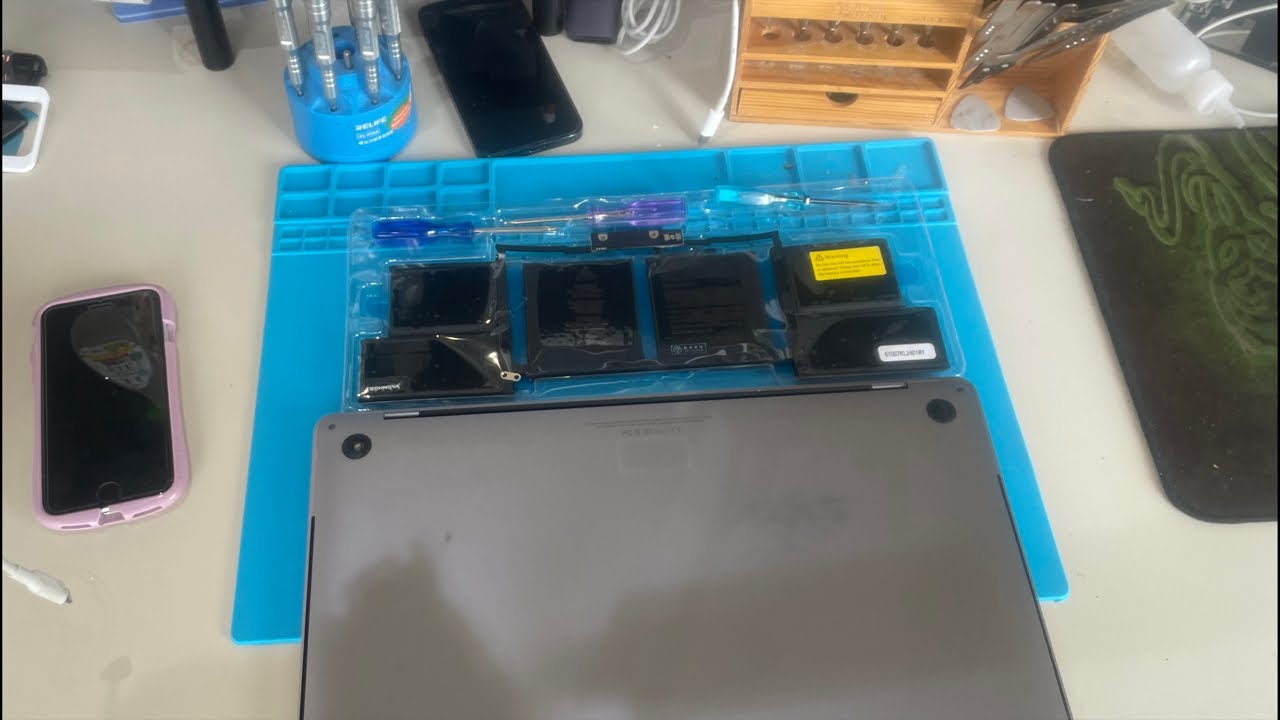 MacBook Proバッテリー交換修理お持ち込み値下げします