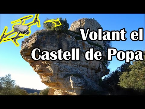 Castell de Castellcir "la Popa" - Sobrevolant amb drone