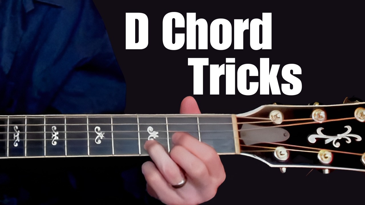5 easy D Chord riffs to show you can play guitar... a guitar lesson with a guitar teacher