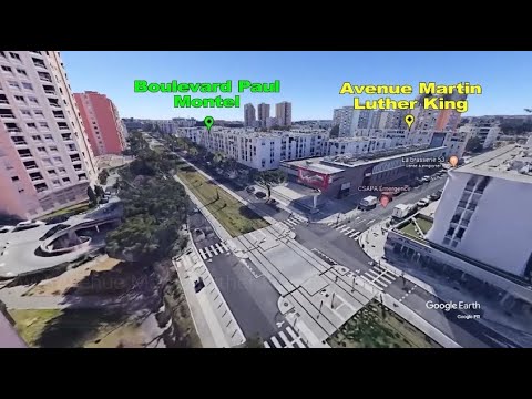 Nouveaux coups de feu dans le quartier niçois des Moulins - #Nice #GoogleEarthStudio