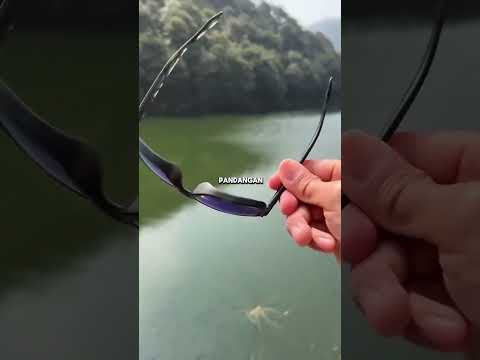 Gila! Pakai Kacamata Ini Ikan Jadi Kelihatan! #mancing