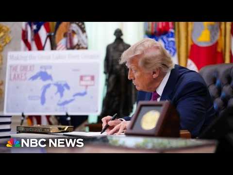 Can Trump rename Lake Ontario to 'Lake America'?