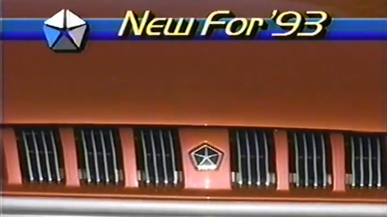 1993 Chrysler Model Line - Motorweek Retro