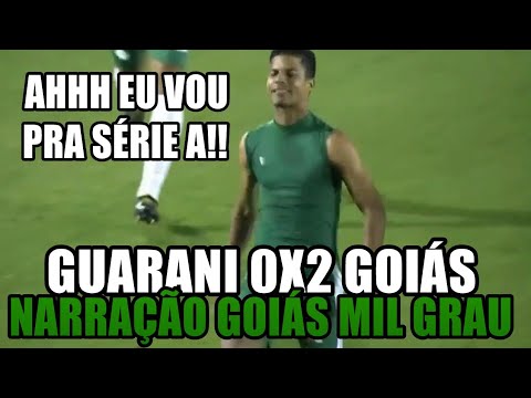 GUARANI 0X2 GOIÁS - NARRADO PELO GOIÁS MIL GRAU