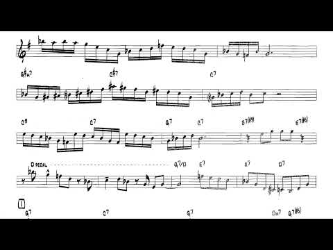 II. BLUES SHUFFLE Bob Mintzer: 14 Blues & Funk Etudes - For Eb