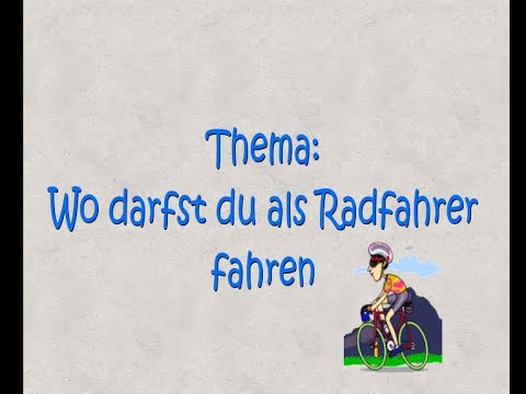 Lernvideo Radfahrausbildung