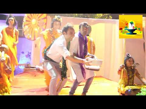 shubham sali Brahma Kumaris Lokhandwala presenting a drama on Introduction to God at jhue beach on 13 02 2018