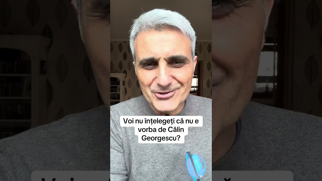 Voi nu înțelegeți că nu e vorba de Călin Georgescu? Nu vedeți ce vine?
