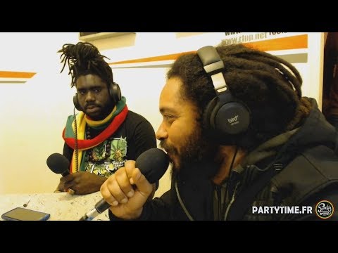 Stranjah Miller and Straïka D at Party Time Reggae Radio show   15 AVRIL 2018