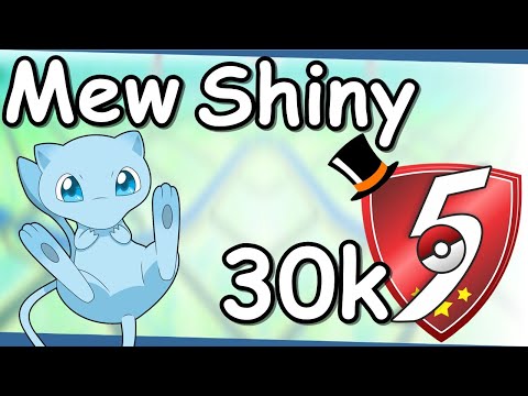 Capturamos o nosso Mew Shiny !! + Comemoração 30K do Cincão !