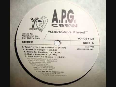 A.P.G. Crew - Road Is Rough (1991)