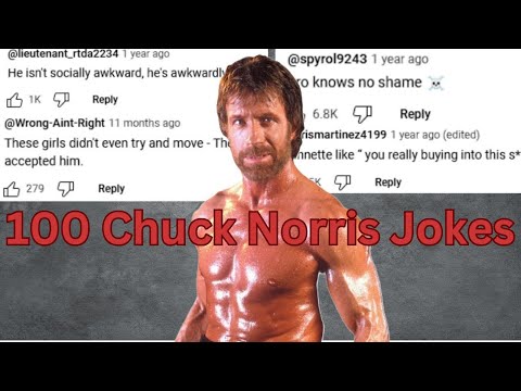 100 Chuck Norris Facts that makes you go: Hmmmmm