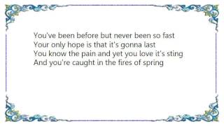 Chris Rea - Fires of Spring Lyrics