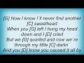 Hank Williams - YOU CAUSED IT ALL BY TELLING LIES Lyrics