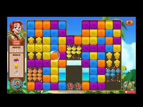 Lost Island Blast Adventure Level 1180 NO BOOSTERS - A S GAMING