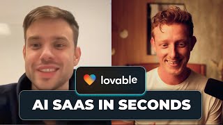 Lovable Co-Founder Builds an AI SaaS in 10 Min