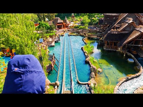 Menhir Express - Parc Astérix | 4K POV