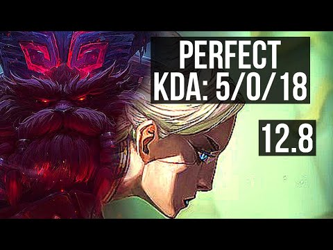 ORNN vs CAMILLE (TOP) | 5/0/18, Rank 10 Ornn | NA Challenger | 12.8