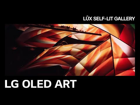 LG OLED ART #2 SELF-LIT GALLERY│LŪX “Opening”
