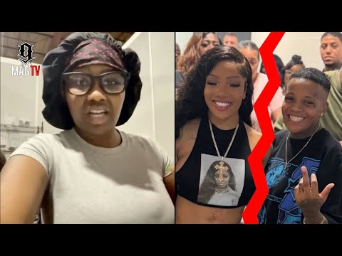 Gloss Up Snaps On Trolls Claiming Glorilla Sister Victoria Called Her A Snake! 🐍