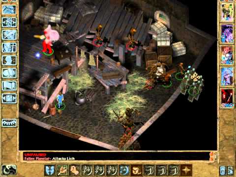 Playing Evil the BG Series - Lich in the Docks (Tactics)