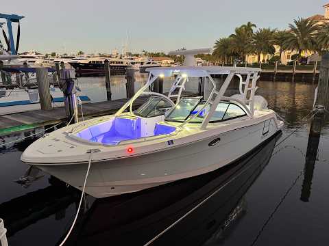 2018 Robalo R317 Dual Console Radar and Refrigerator Video