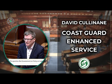 David Cullinane: Welcomes Coast Guard, Demands Runway Action