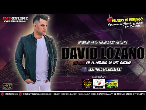David Lozano entrevista y música en vivo habla de su carrera y lo nuevo en este 2021