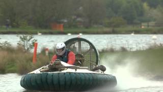 preview picture of video 'Rother Valley Hovercraft Racing (Highlights)'