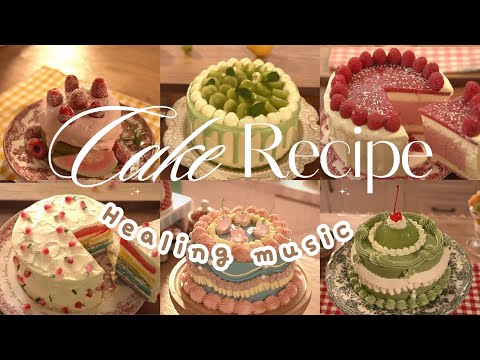 The Sweetest Symphony : 22 Simple Cake & Dessert Recipes with Healing Music ~🍰