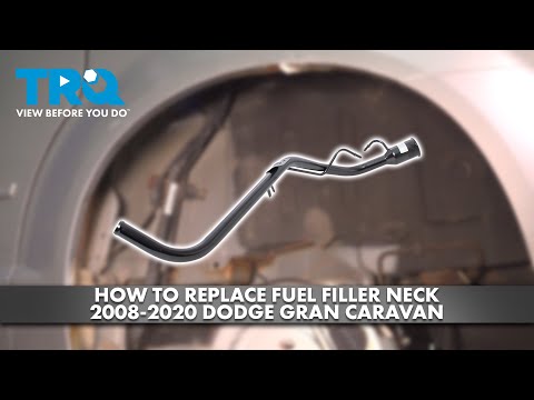 How to Replace Fuel Filler Neck 2008-2020 Dodge Grand Caravan