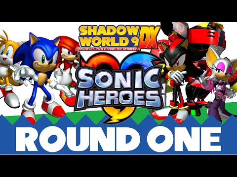 Gummie (Team Sonic) vs Dok (Team Dark) - Sonic Heroes Quick Race - Shadow World 9 DX