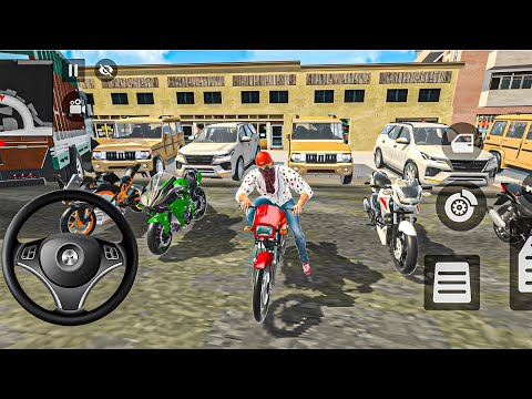 🔥 Franklin vs SKY 😍 Impossible Building Bike Parking Challenge!!!!!